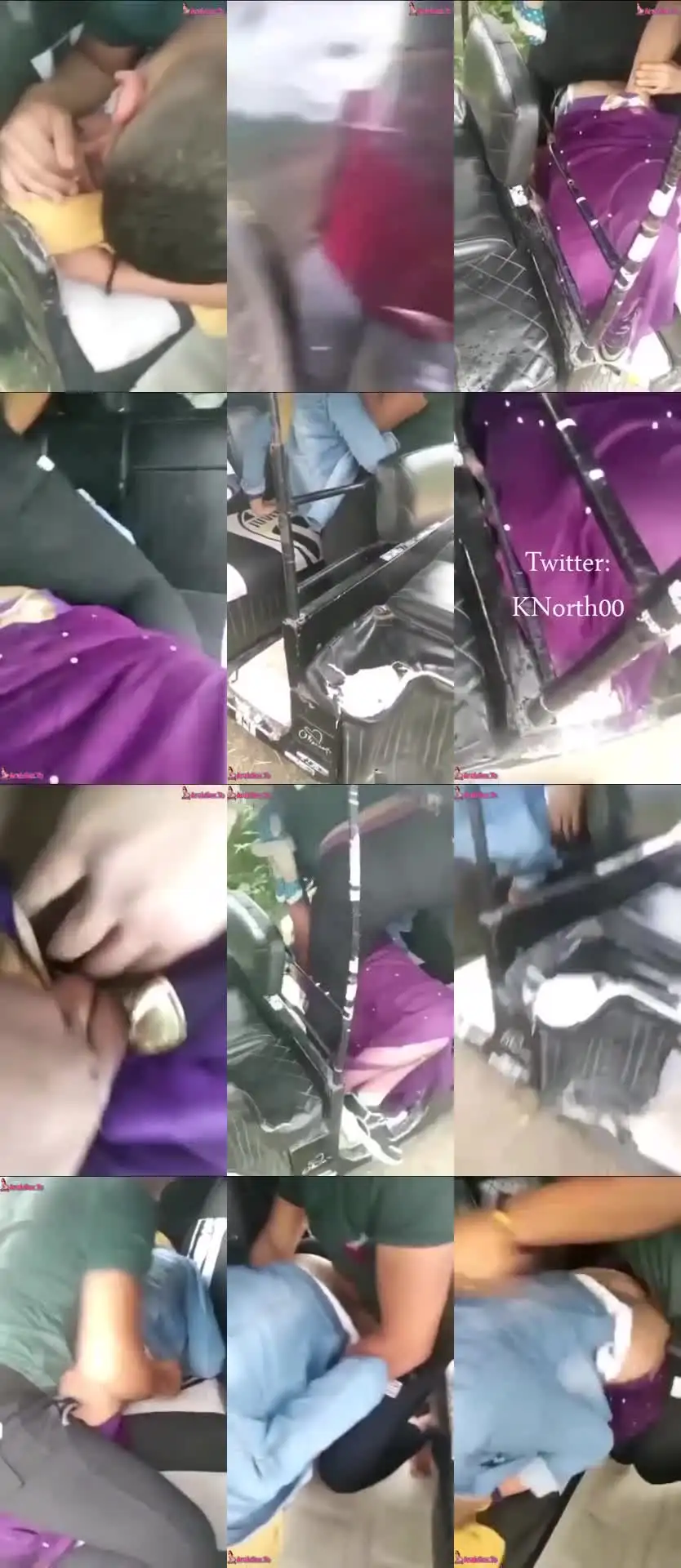 لقطات وصور من فيديو نيك بنت داخل توكتوك في منطقة زراعية